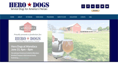 Desktop Screenshot of hero-dogs.org